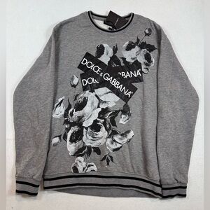 Dolce & Gabbana Floral Crewneck Sweater